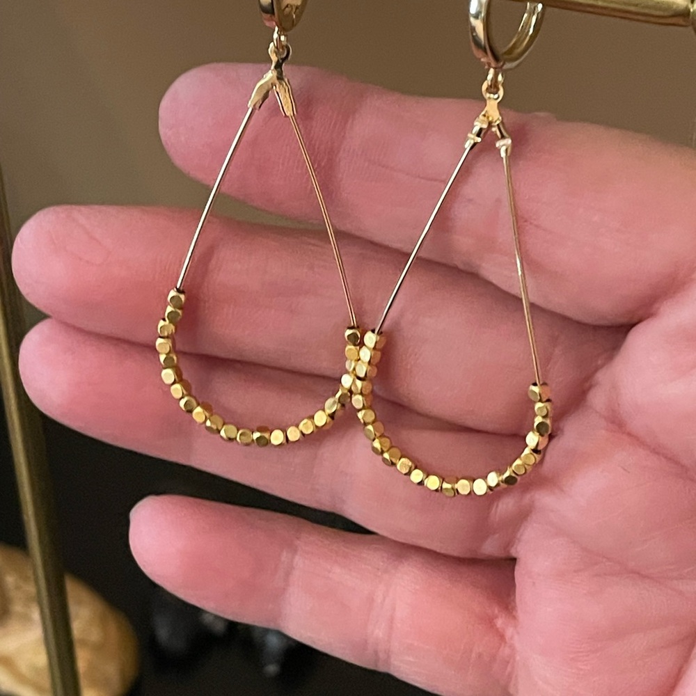 Gold Hoop Earrings Jewelry